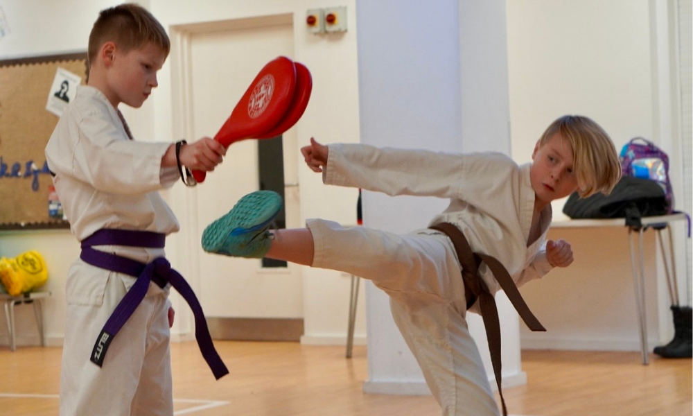 Juniors Martial Arts class photo 2